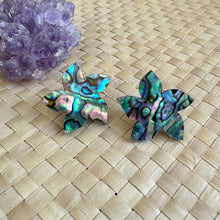 Load image into Gallery viewer, Sampaguita abalone Stud Earrings
