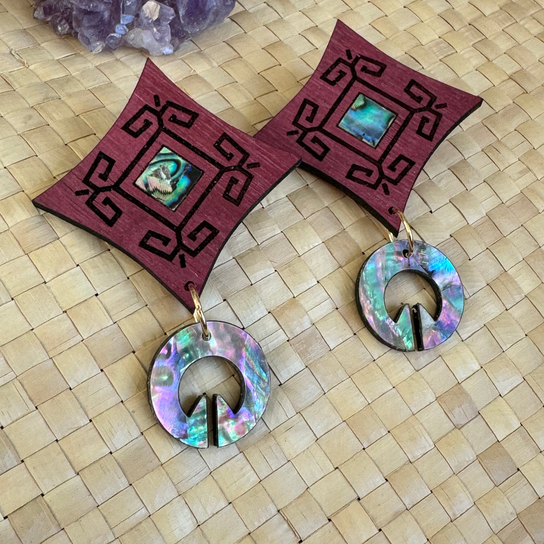 Kappi & lingling-o stud earrings