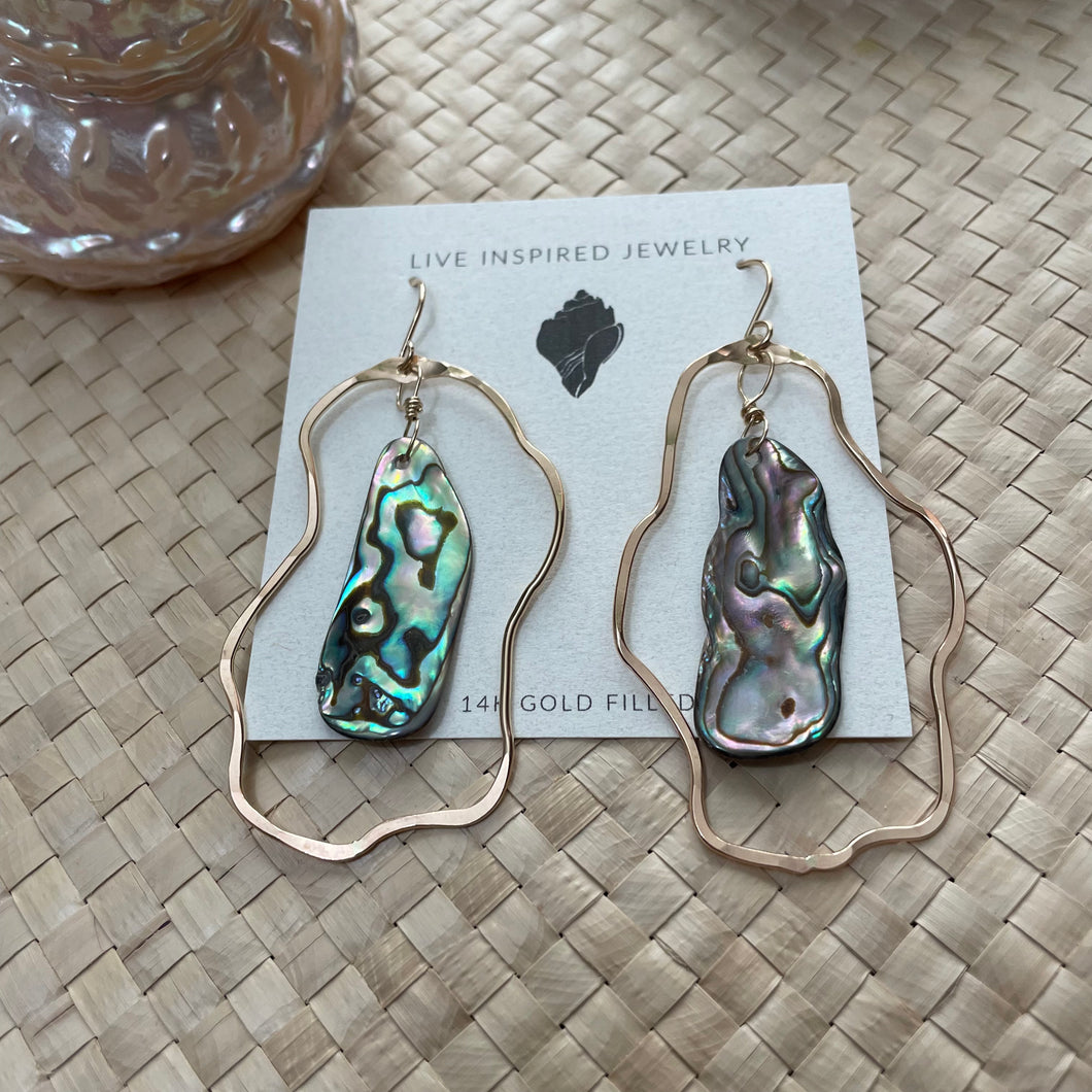 Asymmetrical abalone hoops