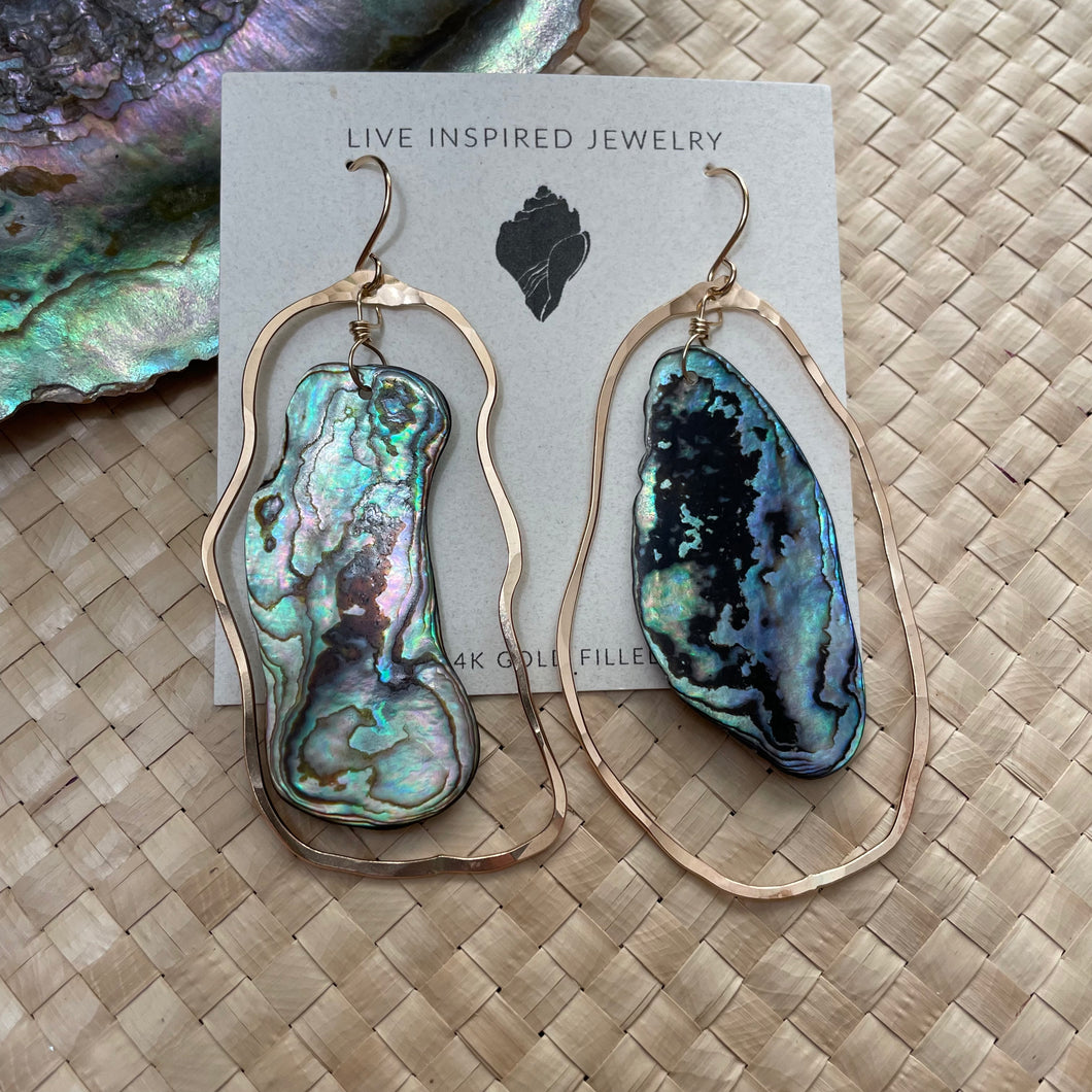 Asymmetrical abalone hoops