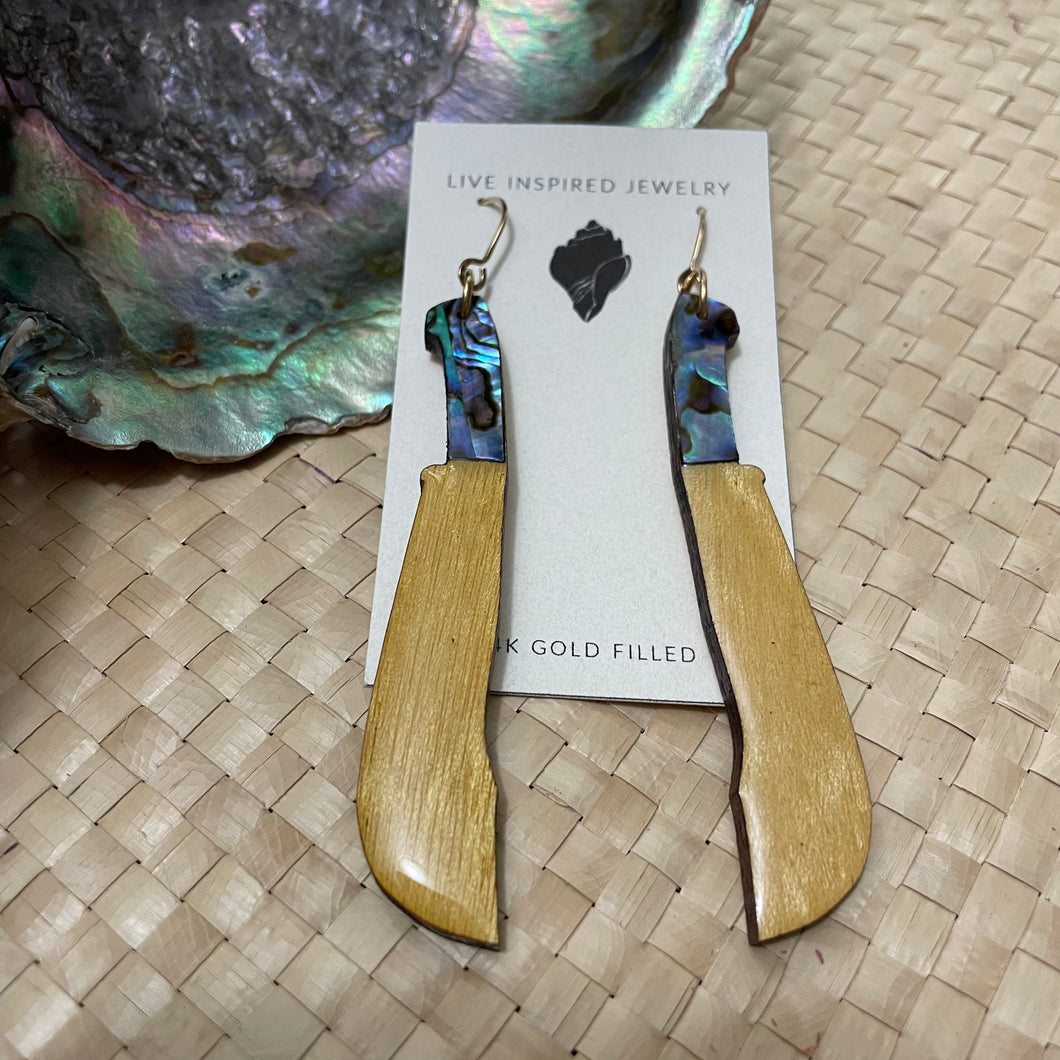 Buneng (Yellow heart wood, abalone)
