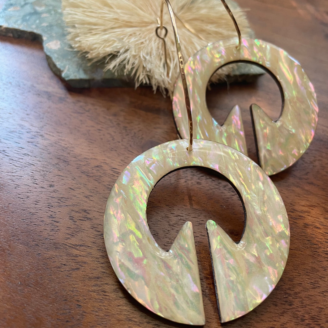 Linglingo  hoops (rainbow shell)
