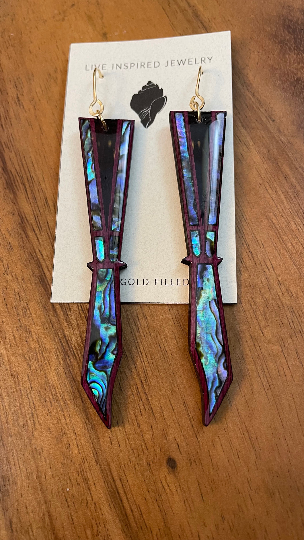 Balisong style 2 abalone
